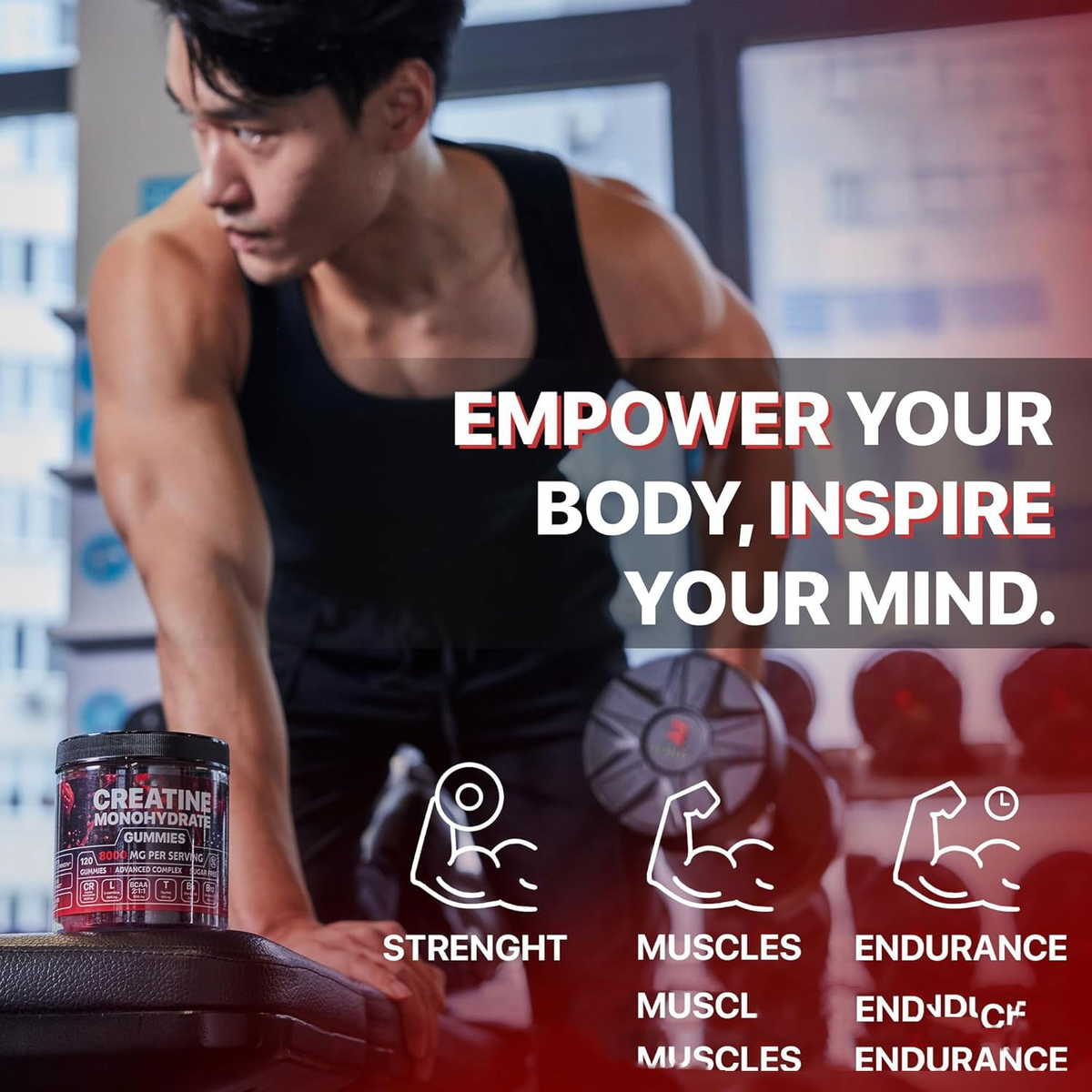 Power & Recovery Creatine Muscle Boost Gummies