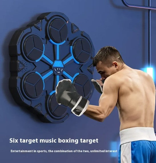 Beat Strike™ Smart Bluetooth Music Boxing Machine & Wall Target.