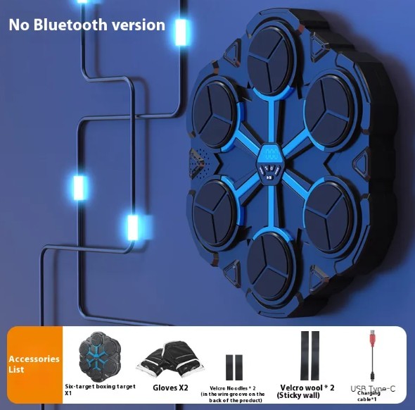 Beat Strike™ Smart Bluetooth Music Boxing Machine & Wall Target.