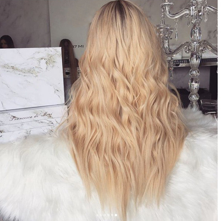 American Style Mid-length Curly Wig