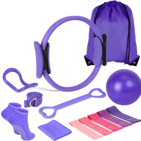 13-Piece All-in-One Yoga &amp; Pilates Studio Bundle