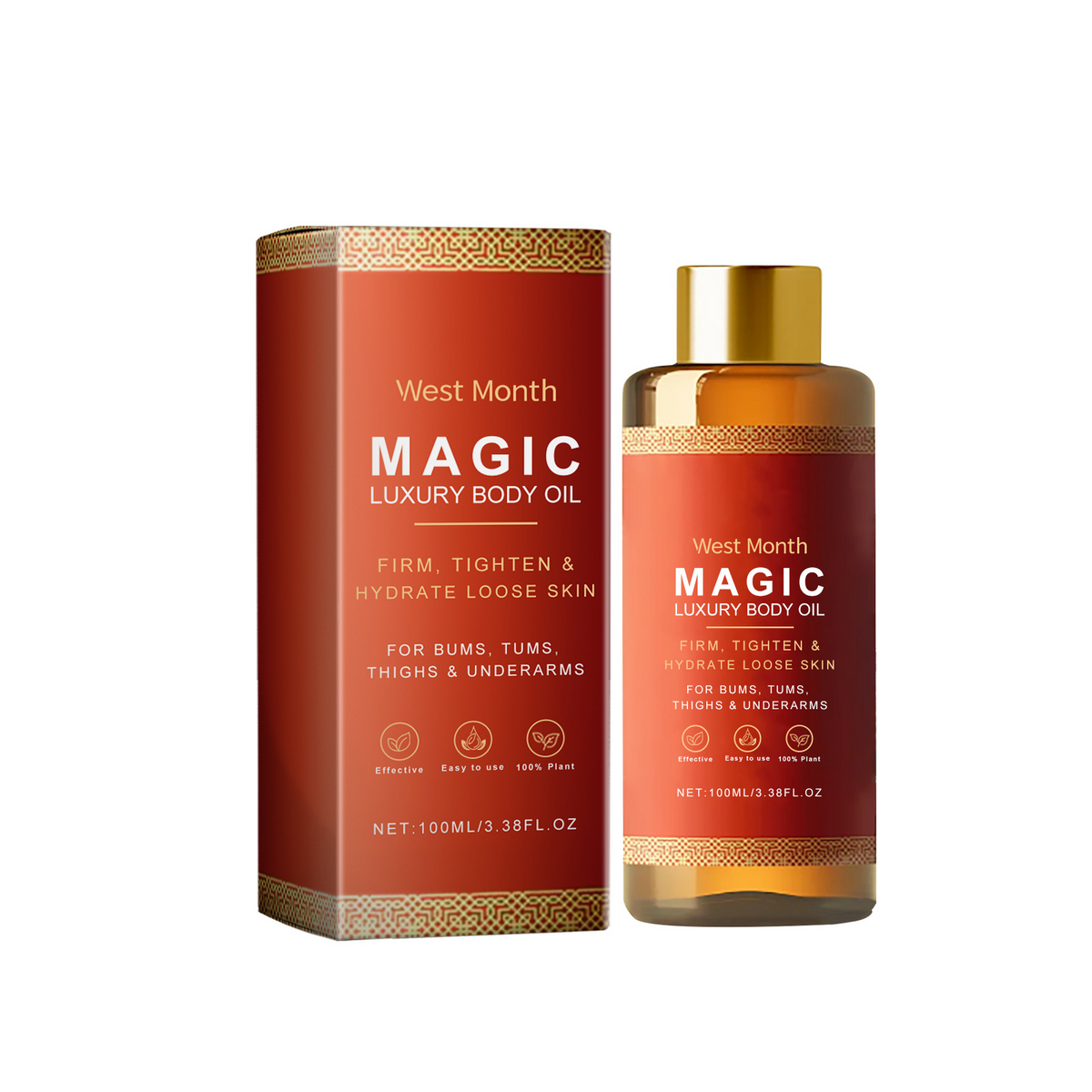 Radiance Bloom™ Soothing Botanical Body & Massage Oil (100ml)