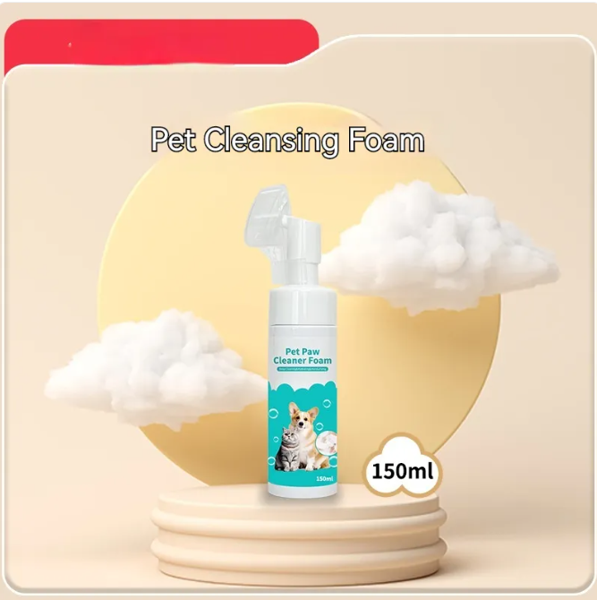 Clean Paws™ 5-in-1 Waterless Pet Grooming Gloves & Gentle Hygiene Wipes