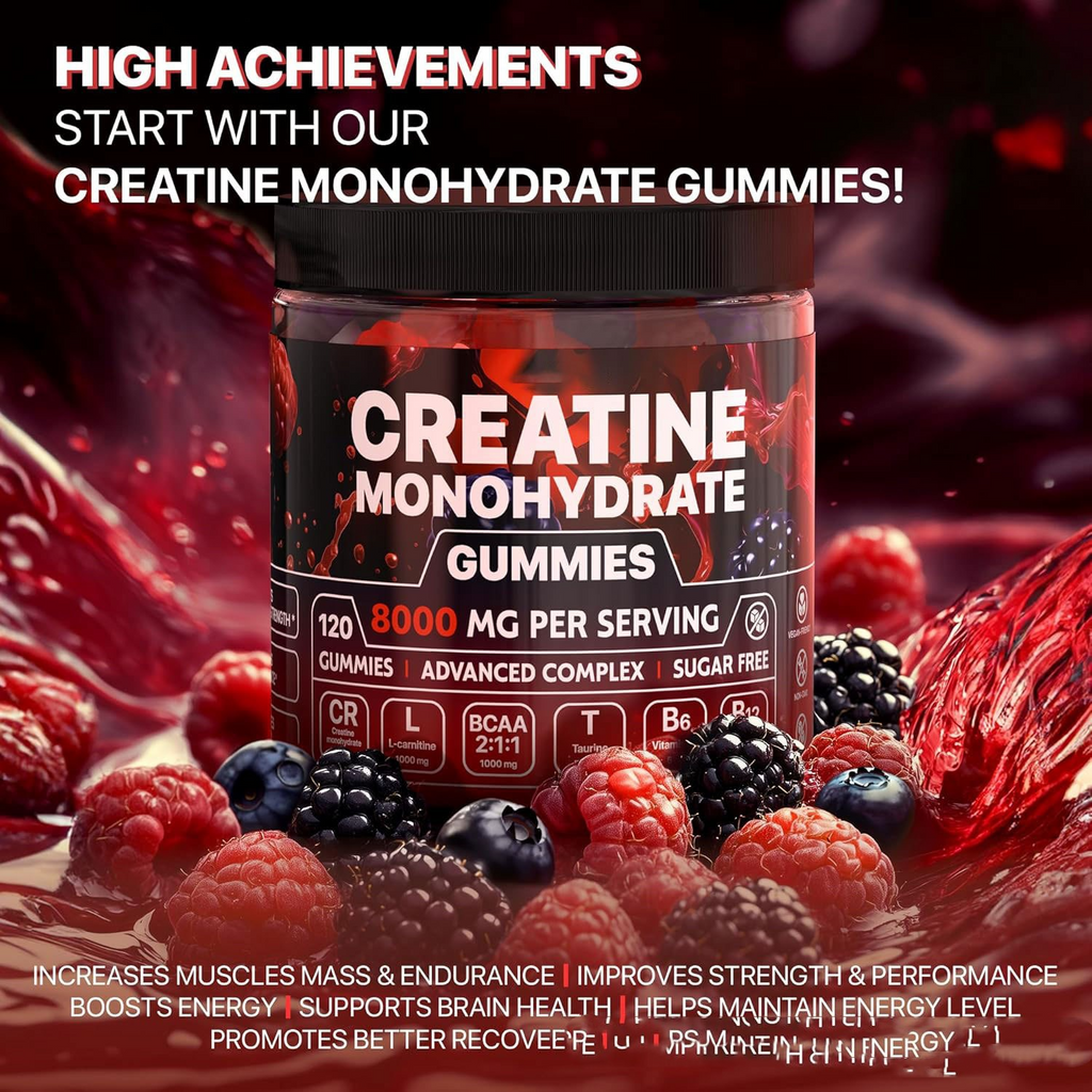Power & Recovery Creatine Muscle Boost Gummies